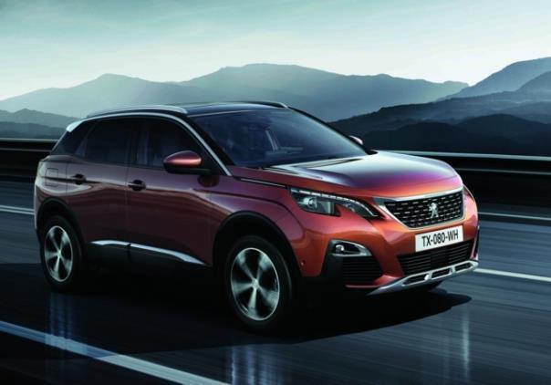 Peugeot 3008.  Foto:Hersteller